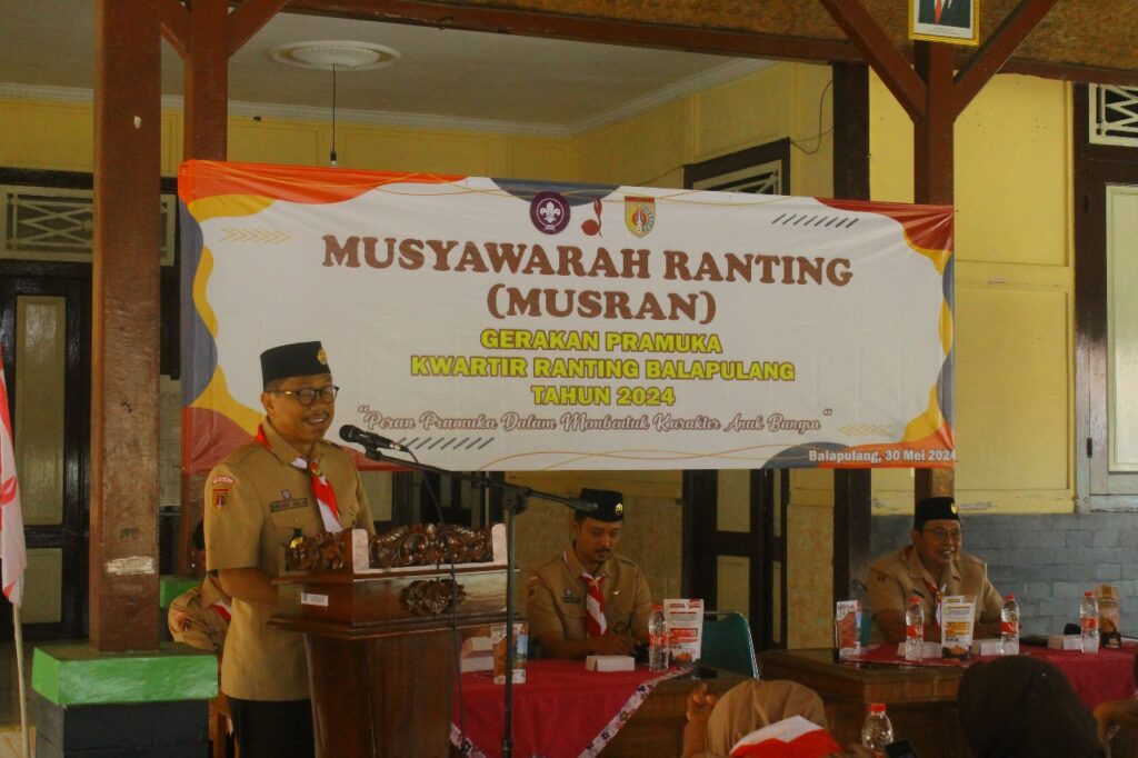 KWARRAN BALAPULANG TERIMA TANTANGAN KWARCAB TEGAL BENTUK KAMPUNG PRAMUKA