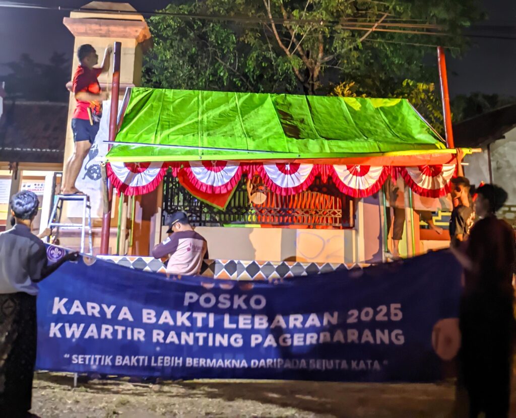 Kwarran Pagerbarang Dirikan Posko APPKBL untuk Dukung Keselamatan Lalu Lintas