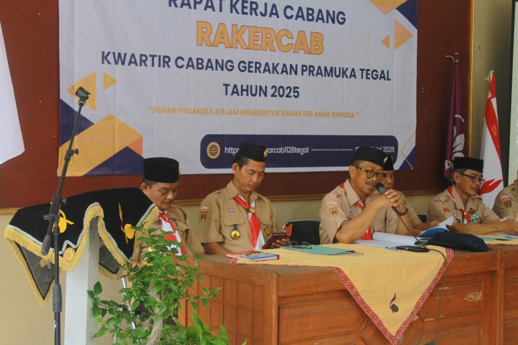 Rakercab Tegal, Bangun Sinergitas Pramuka dengan Gen Z