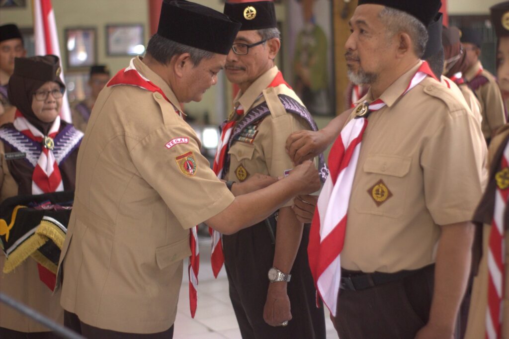 Pengukuhan Pelatih dan Pembina Pramuka Narakarya & Naratama Kwarcab Tegal 2025