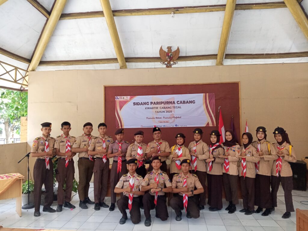 Dewan Kerja Cabang Tegal adakan Sidang Paripurna Cabang yang di Ikuti perwakilan Dewan Kerja Ranting Se-Kwartir Cabang Tegal