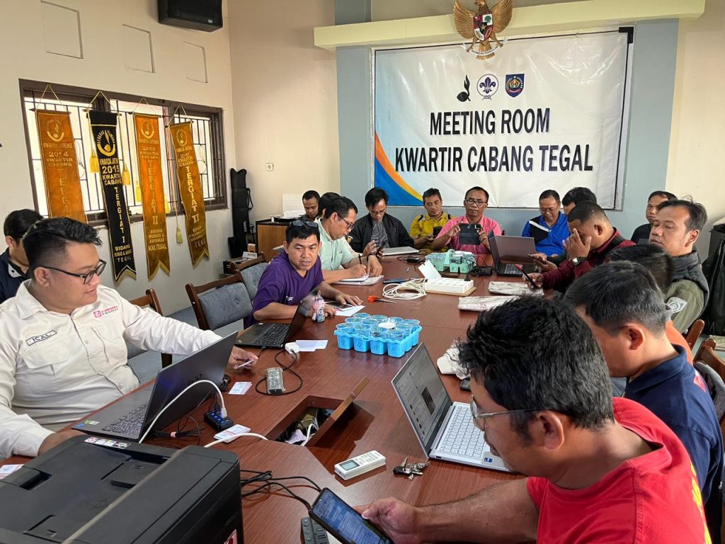 Pusdatin Kwartir Cabang Tegal Gelar Rakor Persiapan Kegiatan Tahun 2026