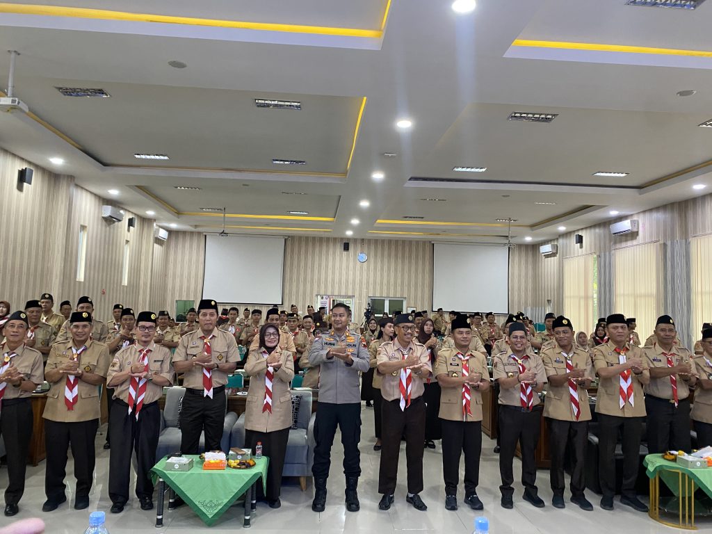 Bupati Tegal Buka Muscab XII Kwarcab Tegal, Tekankan Regenerasi dan Penguatan Gerakan Pramuka