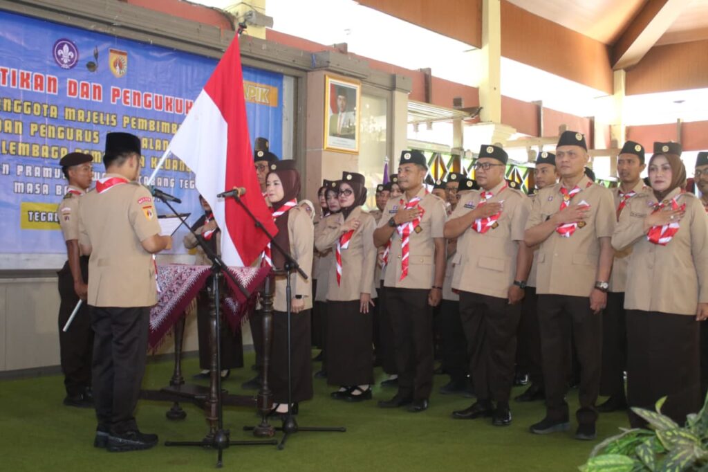 Pengurus Kwarcab Tegal Periode 2026-2031 Resmi Dilantik, Nilna : Titik Awal Komitmen dan Amanah Besar Pengabdian